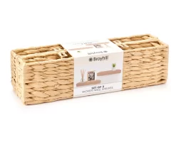 Natural Brown Woven Wall Shelf, 2-Pack -Broyhill Sales Store 810602435 A0 1