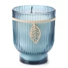 Wild Sedona Sea Salt Wave Rib Pedestal Candle, 15 Oz. -Broyhill Sales Store 810602443 A0