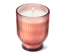 Wild Sedona Spiced Ginger Brown Rib Pedestal Candle, 15 Oz. 5 Wild Sedona Spiced Ginger Brown Rib Pedestal Candle, 15 Oz. -Broyhill Sales Store 810602444 A1 1