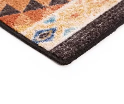 Broyhill Orange & Brown Geometric Accent Rug -Broyhill Sales Store 810602766 810602765 A8 2