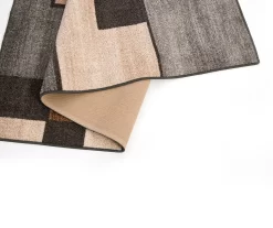 Broyhill Gray & Taupe Color Block Accent Rug -Broyhill Sales Store 810602770 A8 1