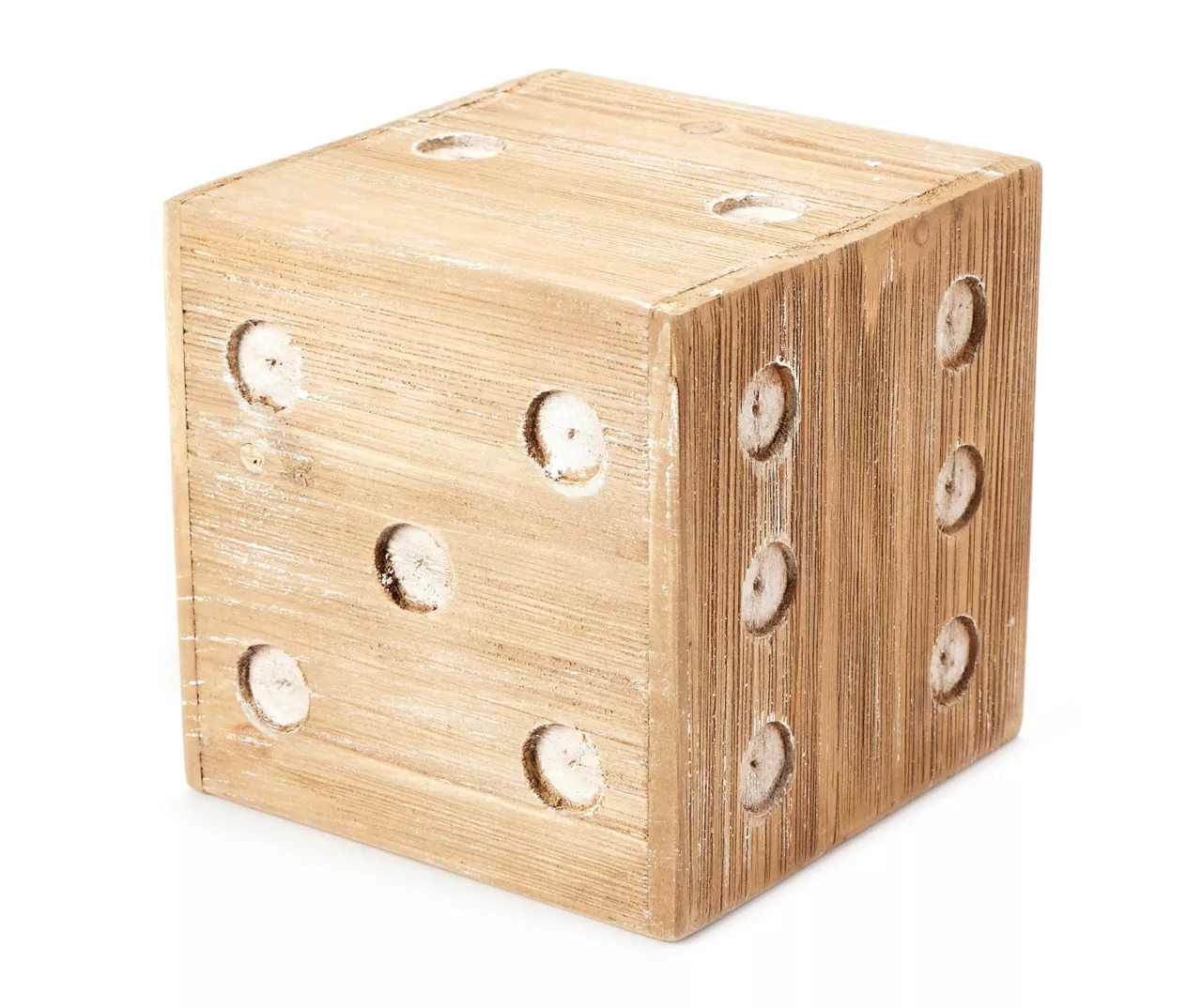 Wood Dice Tabletop Decor 3 Wood Dice Tabletop Decor