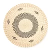 Tan & Black Spiral Woven Grass Wall Decor 1 Tan & Black Spiral Woven Grass Wall Decor -Broyhill Sales Store 810603850 A0