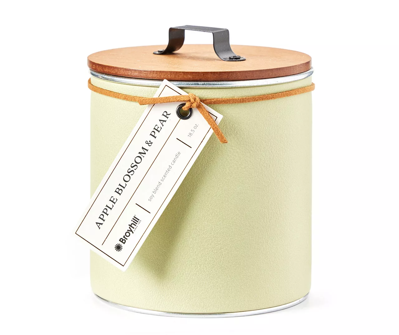 Apple Blossom & Pear 2-Wick Tin Candle, 18.5 Oz. 3 Apple Blossom & Pear 2-Wick Tin Candle, 18.5 Oz.