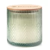 Pistachio Buttercream Green Geometric Glass Jar Candle, 16 Oz. -Broyhill Sales Store 810604233 A0 1