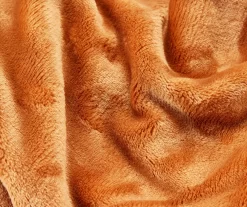 Camel Twin/Full Plush Velvet Blanket -Broyhill Sales Store 810609058 810609056 A8 2 1