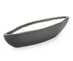 Homeward Sandalwood Fig 4-Wick Ceramic Boat Candle, 27 Oz. -Broyhill Sales Store 810615699 A0 1