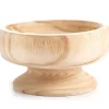 Homeward Turned Paulownia Wood Bowl With Pedestal 2 Homeward Turned Paulownia Wood Bowl With Pedestal -Broyhill Sales Store 810615704 A0
