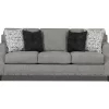 Alexandria Gray Chenille Sofa -Broyhill Sales Store 810616679 A0 1