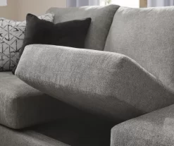 Alexandria Gray Chenille Sofa -Broyhill Sales Store 810616679 810616680 B0 2