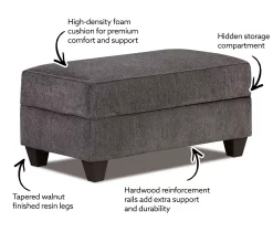 Tripoli Slate Storage Ottoman 10 Tripoli Slate Storage Ottoman -Broyhill Sales Store 810616883 X0 1 1