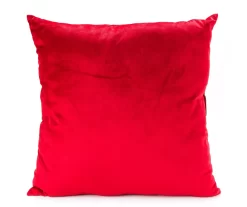 Festive Gathering Red Gift Bow Throw Pillow -Broyhill Sales Store 810616886 A8 2