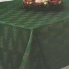 Broyhill Festive Gathering Green & Gold Trees Fabric Tablecloth 1 Broyhill Festive Gathering Green & Gold Trees Fabric Tablecloth -Broyhill Sales Store 810616931 810616967 810616966 A0