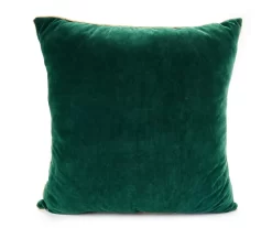 Festive Gathering Green Deer Linework Throw Pillow -Broyhill Sales Store 810617917 A8 2